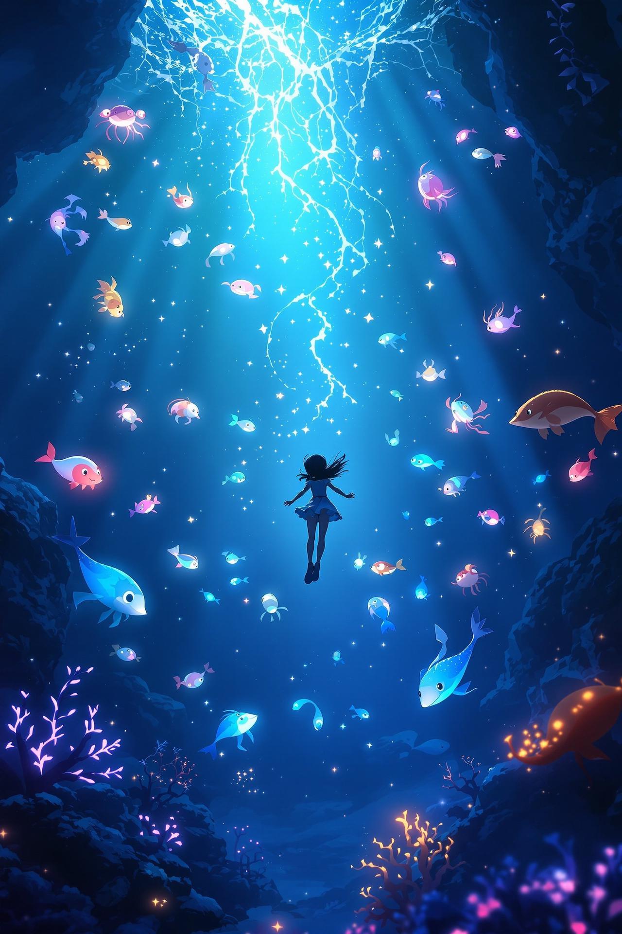 深海秘境海报